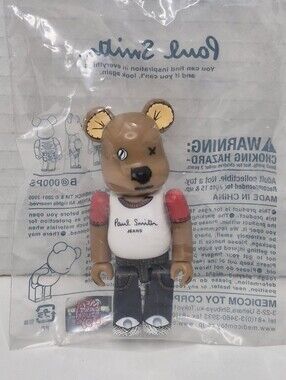 Rare Limited Edition Medicom Toy 2005 Bearbrick Be@rbrick Paul Smith Jeans